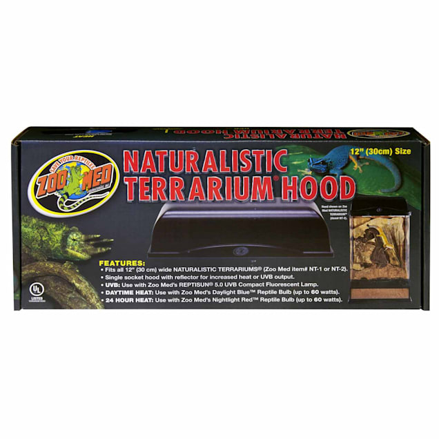 ZooMed Naturalistic Terrarium Hood (1 bulb), 12"