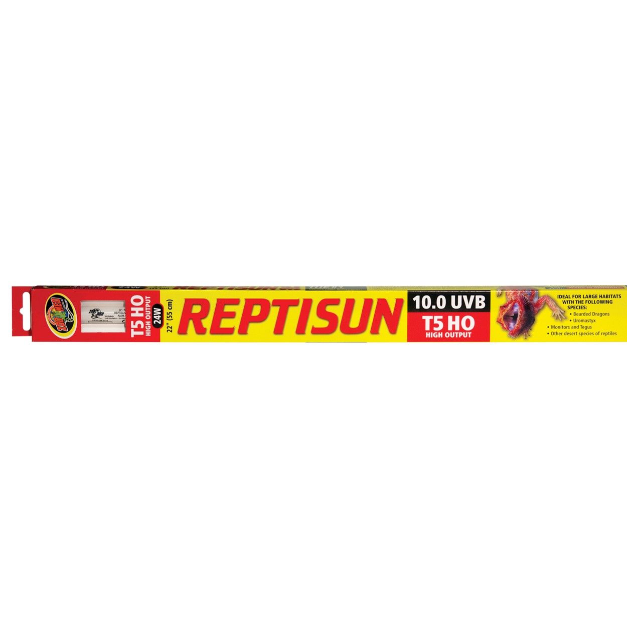 ZooMed ReptiSun T5 HO 10.0 UVB Lamp, 24 Watt (Local Sales Only)