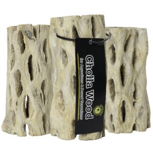 Galapagos Cholla Wood Branches, Appx. 6″- 3 Pack