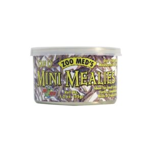 ZooMed Can O' Mini Mealies (1,500 Worms / Can), 1.2oz