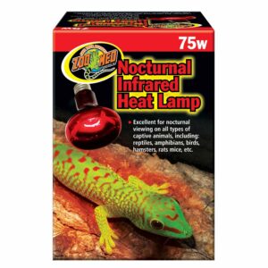 ZooMed Nocturnal Infrared Heat Lamp, 75 Watt