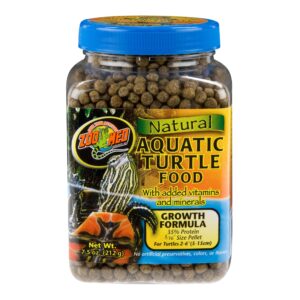 ZooMed Natural Aquatic Turtle Food - Growth Formula, 7.5oz