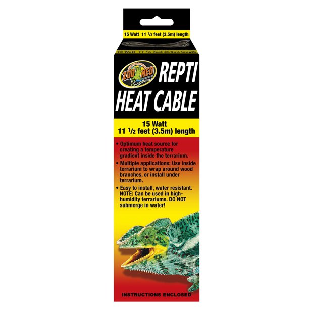 ZooMed Repti Heat Cable, 15 Watt (11.5')