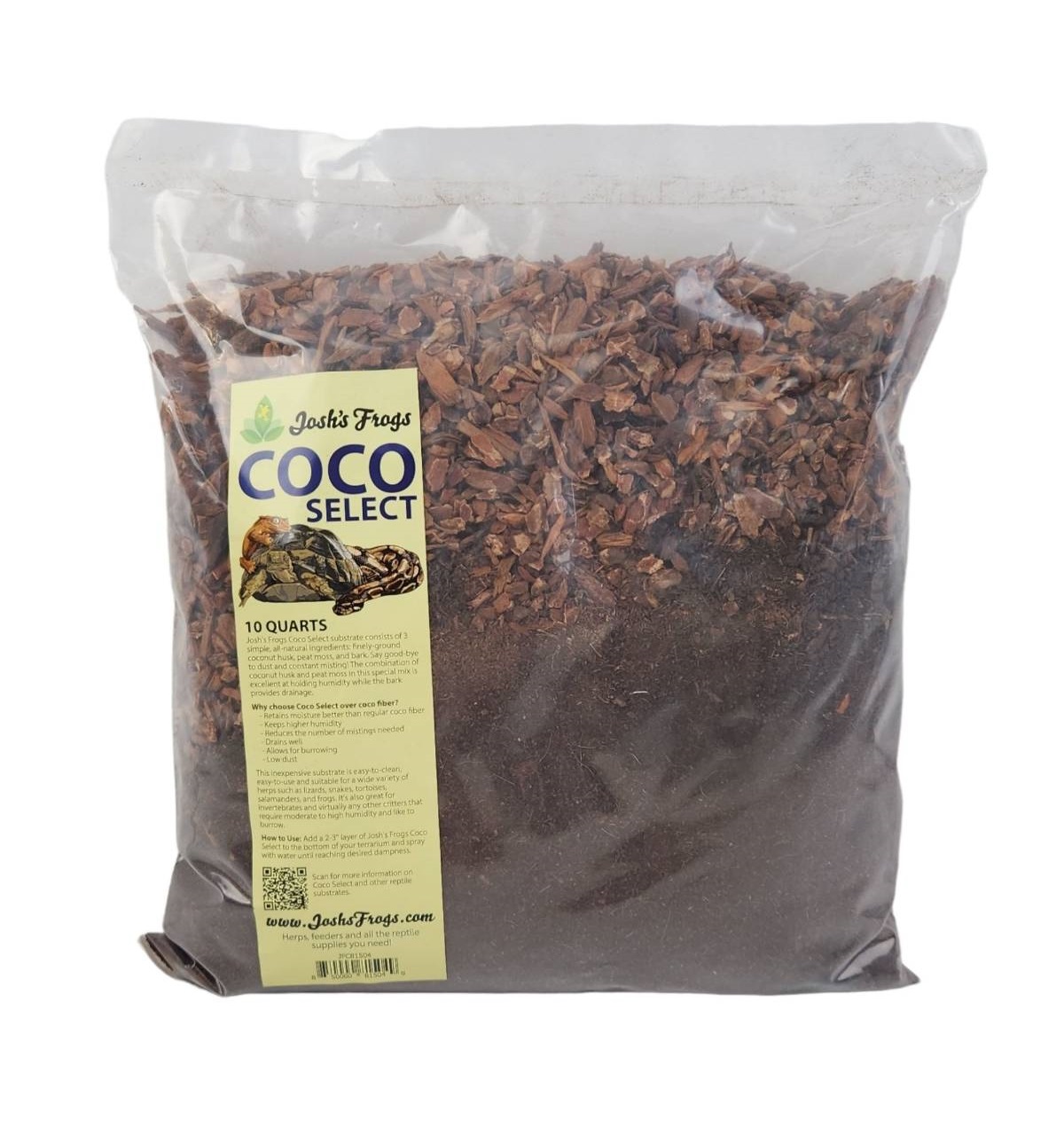Josh's Frogs Coco Select Substrate, 10 quart