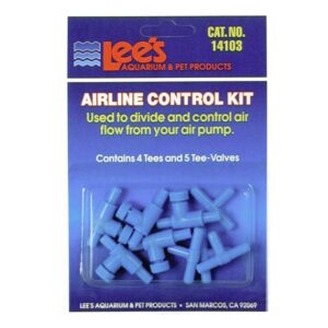 Lee's Airline Control Kit 4-Tees, and 5-Two Way Valves