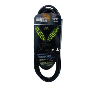 Lee's Sleek Black Airline Tubing 8'