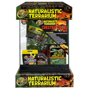 ZooMed Naturalistic Terrarium Crested Gecko Kit, 12"x12"x18" (Local Sales Only)