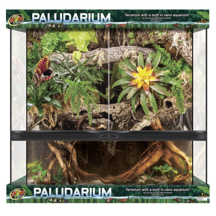 ZooMed Paludarium Double Door (36”x18”x36”), 20 Gallon (Local Sales Only)