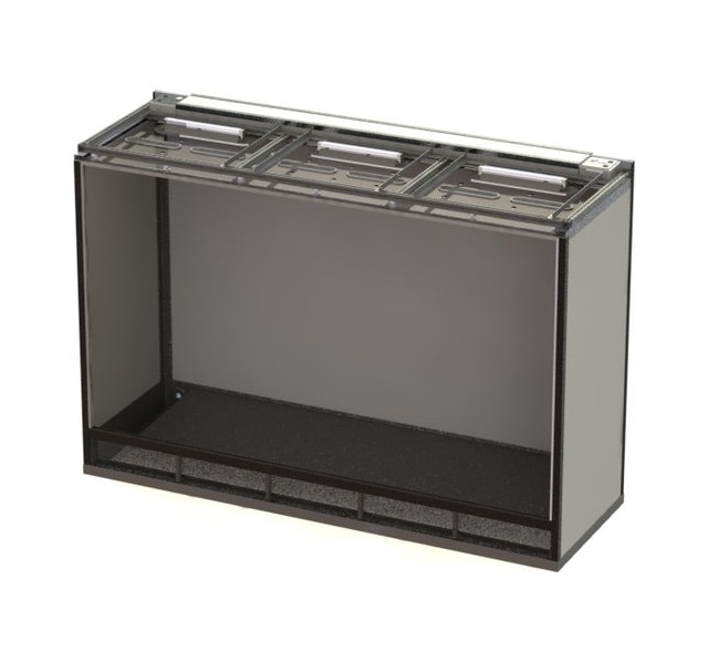 In Situ Ecosystems- Orinoco Terrarium Only, 72″L x 24"W x 48"H