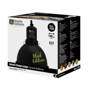 Reptile Systems Black Edition Clamp Lamp, Small