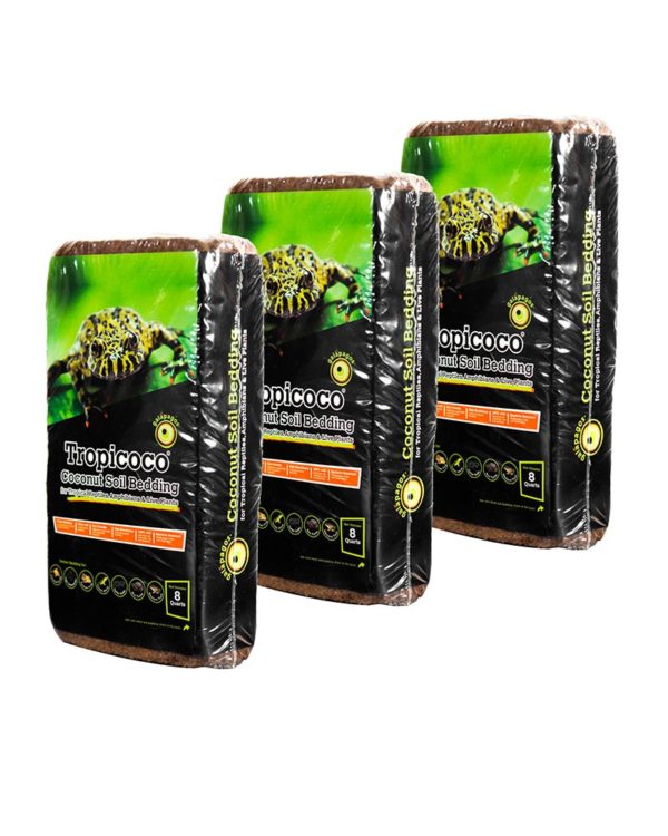Galapagos Tropicoco Compressed Brick, 3-Pack