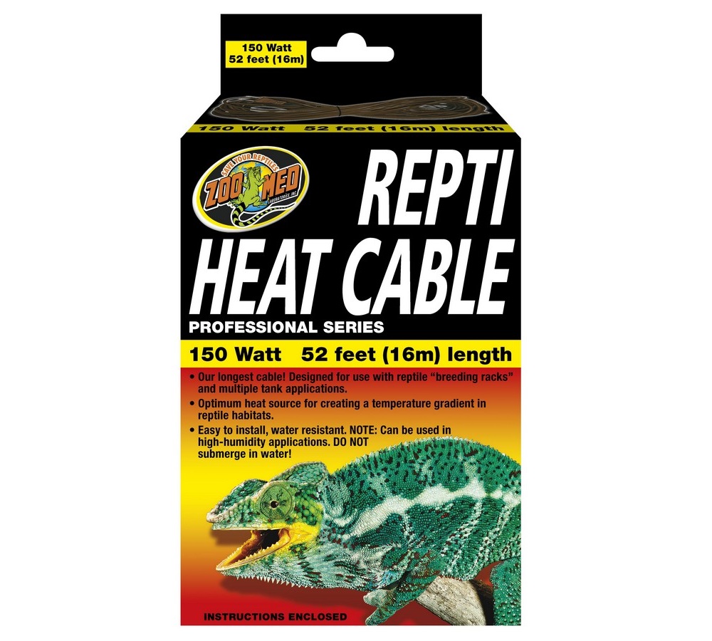 ZooMed Repti Heat Cable, 150 Watt (52')
