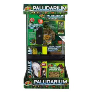 ZooMed Paludarium (12"x12"x 24") 4 Gallon KIT (Local Sales Only)