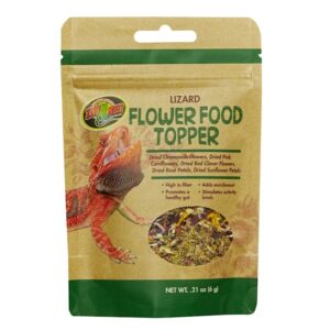 ZooMed Lizard Flower Food Topper, .21oz