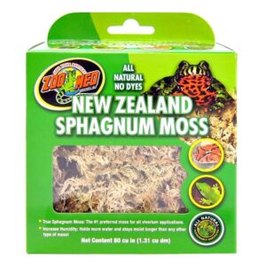 ZooMed New Zealand Sphagnum Moss, 80 Cubic Inches