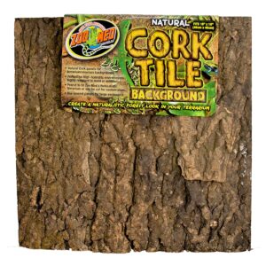 ZooMed Natural Cork Tile Background, 18"x18"