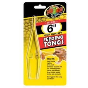 ZooMed Plastic Feeding Tongs, 6"