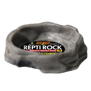 ZooMed Repti Rock Water Dish, Medium (6.5" x 5" x 1.5")