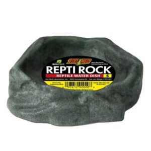 ZooMed Repti Rock Water Dish, Small (5.5" x 5" x 1.25")
