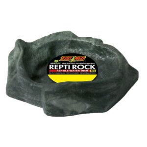 ZooMed Repti Rock Water Dish, X-Small (4.5" x 4" x 1")