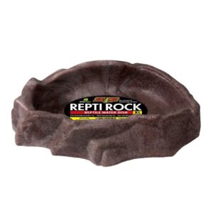 ZooMed Repti Rock Water Dish, X-Large (12" x 8.5" x 3")
