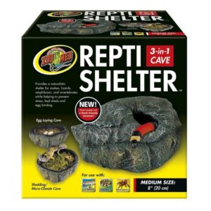 ZooMed Repti Shelter 3-in-1 Cave, Medium