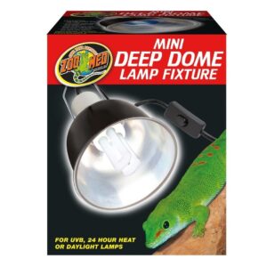 ZooMed Mini Deep Dome Lamp Fixture