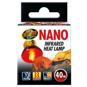 ZooMed Nano Infrared Heat Lamp, 40 Watt