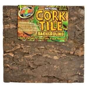 ZooMed Natural Cork Tile Background, 12"x12"