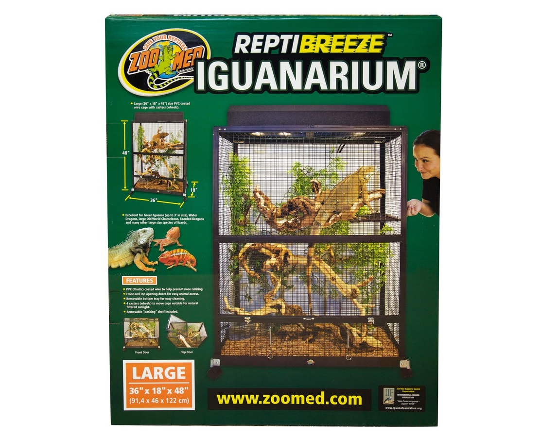 ZooMed ReptiBreeze IguanArium, 36"x18"x48" (NO FREE FREIGHT)