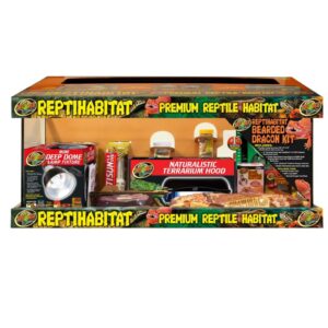 ZooMed ReptiHabitat Terrarium Beginner Juvenile Bearded Dragon Kit, 20 Gallon (Local Sales Only)