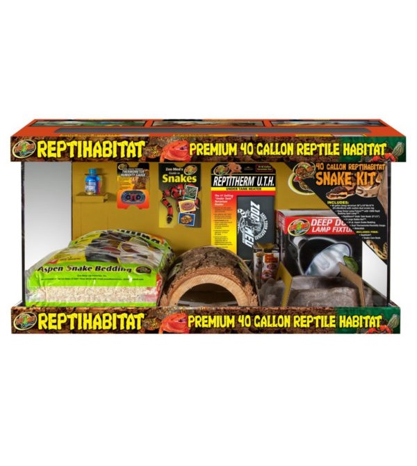 ZooMed ReptiHabitat Terrarium Snake Kit, 40 Gallon (Local Sales Only)