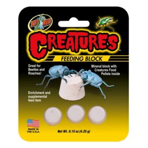 ZooMed Creatures Feeding Block, 3 Pack