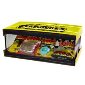 ZooMed Creatures Den, Low Profile Glass Tank (20.5" x 10.5" x 8")
