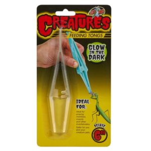 ZooMed Creatures Feeding Tongs - Glow in the Dark