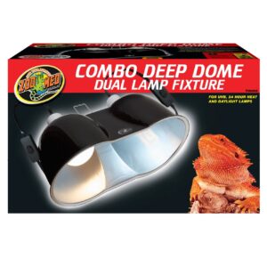 ZooMed Combo Deep Dome Lamp Fixture, Large ( NO FREE FREIGHT)
