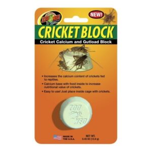 ZooMed Cricket Block, Cricket Calcium and Gutload Block
