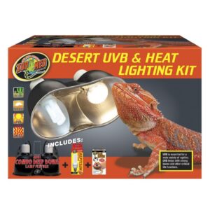 ZooMed Desert UVB & Heat Lighting Kit