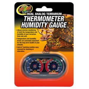 ZooMed Economy Dual Analog Thermometer and Humidity Gauge