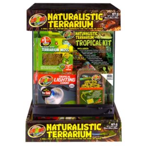 ZooMed Naturalistic Terrarium Tropical Kit, 12"x12"x18" (Local Sales Only)