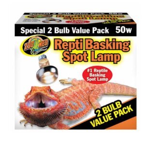 ZooMed Basking Spot Lamp, 50 Watt Value Pack (2 pack)