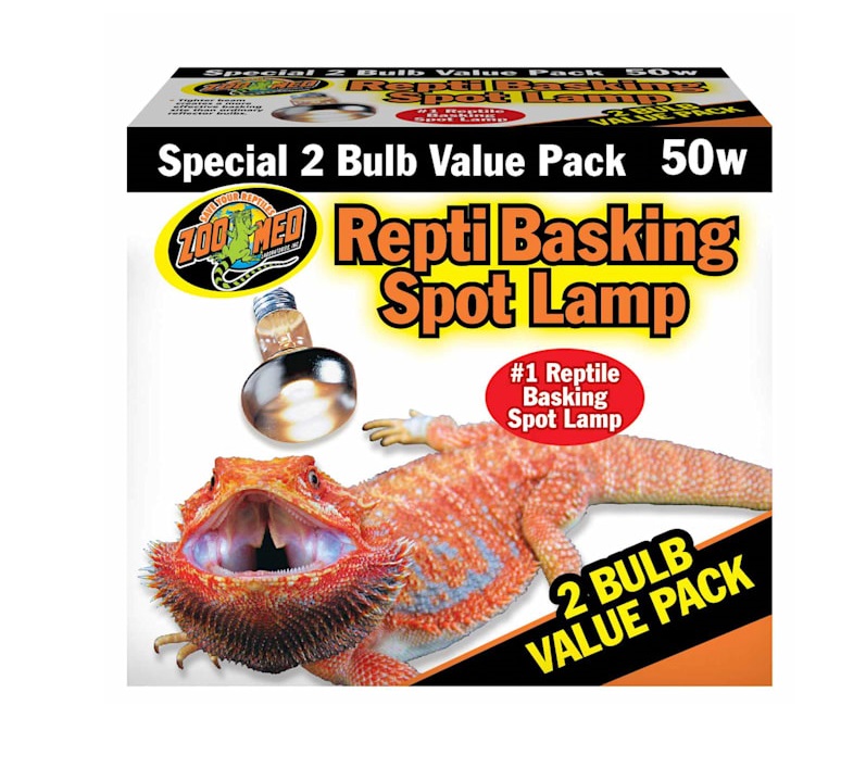 ZooMed Basking Spot Lamp, 50 Watt Value Pack (2 pack)