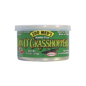 ZooMed Can O' Grasshoppers (20XL / can), 1.2oz