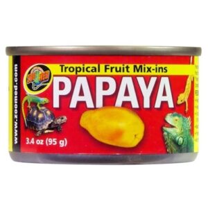 ZooMed Tropical Fruit "Mix-ins" Papaya, 3.4oz