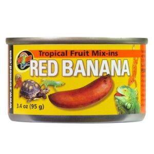 ZooMed Tropical Fruit "Mix-ins" Red Banana, 3.4oz