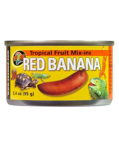 ZooMed Tropical Fruit "Mix-ins" Red Banana, 3.4oz