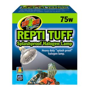 ZooMed Turtle ReptiTuff Halogen Lamp (Splash Proof), 75 Watt