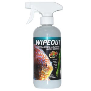 ZooMed Wipeout Terrarium and Aquarium Glass Cleaner, 16oz