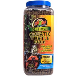 ZooMed Natural Aquatic Turtle Food - Growth Formula, 13oz