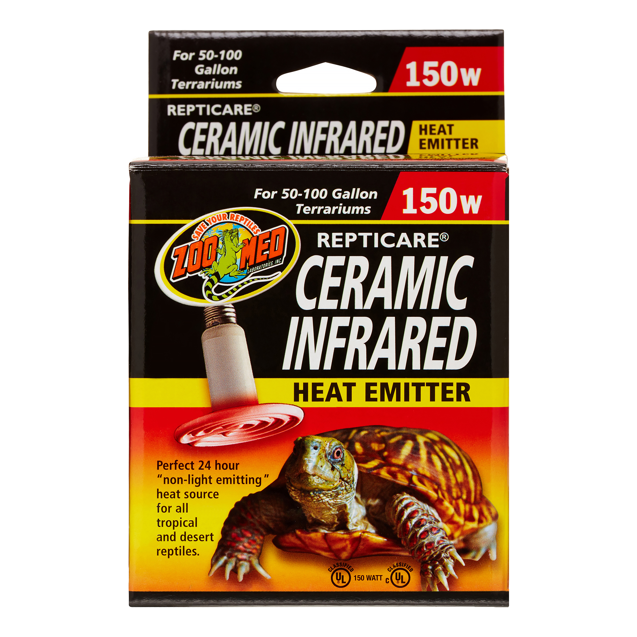 ZooMed Ceramic Heat Emitter, 150 Watt (50-100 Gallon)